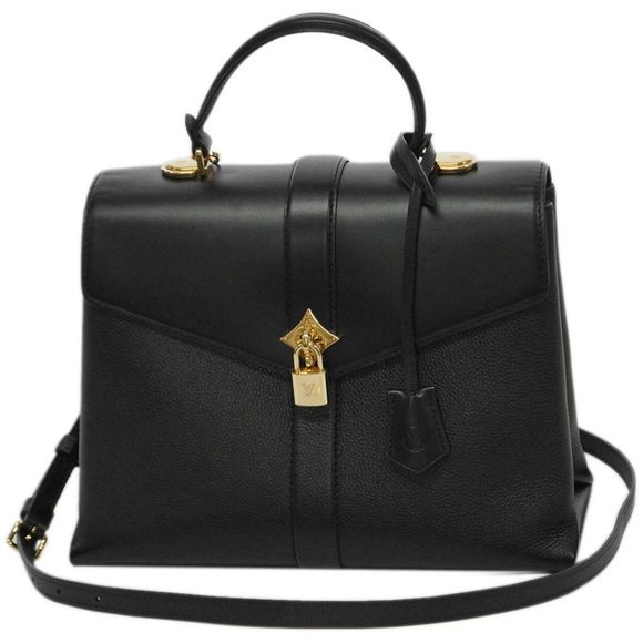 Louis Vuitton Rose De Vins MM 2 Way Shoulder Handbag Noir - Picture 1 of 13